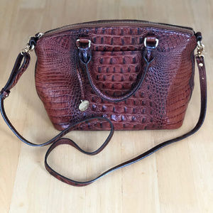 Brahmin Bags | Duxbury Satchel Melbourne in Pecan